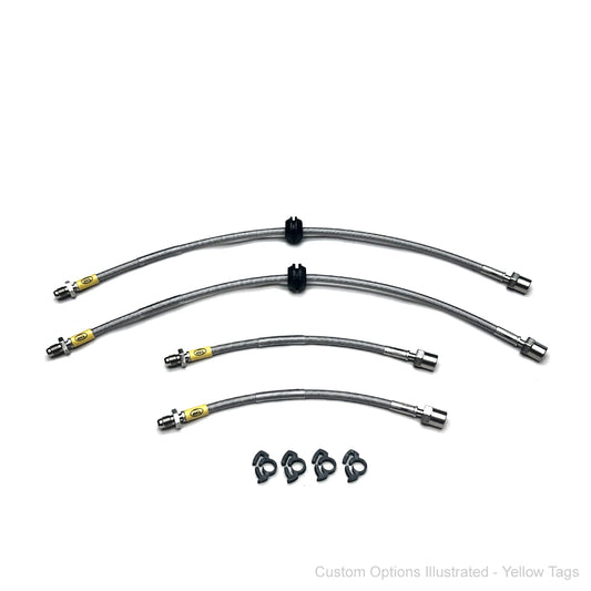 HEL Performance Braided Brake Lines - BMW 8 Series E31 850i 90-92