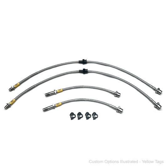 HEL Performance Brake Lines - BMW 1 Series F20 10- (All models without Brembos)