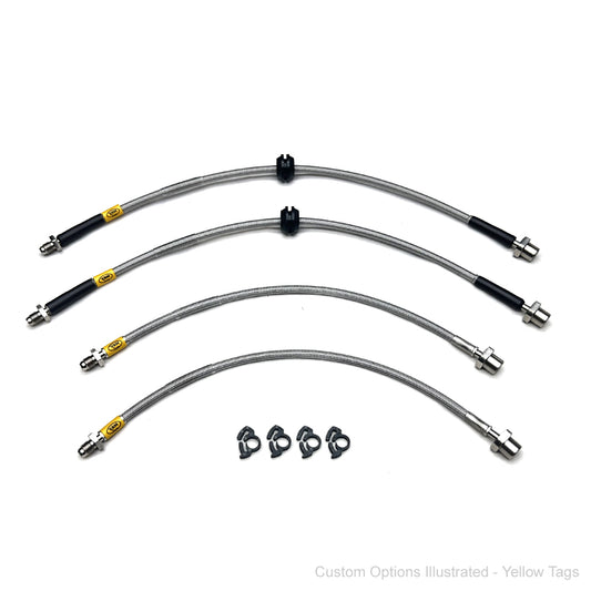 HEL Performance Braided Brake Lines - BMW Z3 E36 3.2 M 98-02