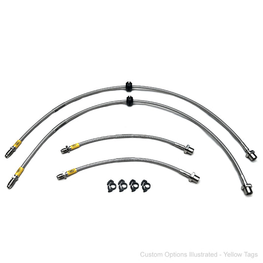 HEL Braided Brake Lines - BMW X3 F25 All Models 10-17