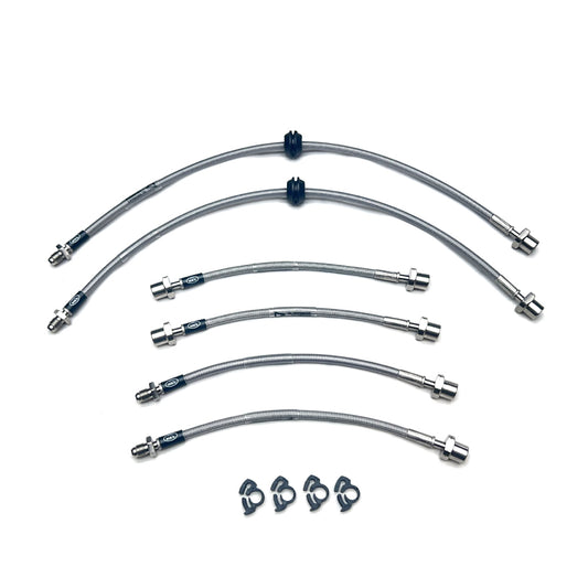 HEL Performance Brake Lines - BMW 3 Series E36 318Ti 1.9 Compact 96-01 (ABS)