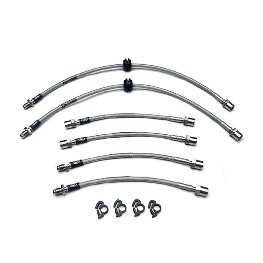 HEL Performance Braided Brake Lines - BMW E24 635CSi 82-89