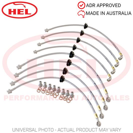 HEL Brake Lines TOYOTA Land Cruiser 76 78 79 Series w'DPF 2017- (no lift) - HEL Auto