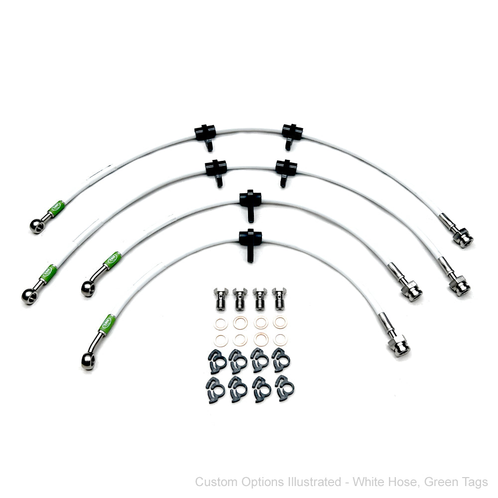 HEL Performance Braided Brake Line Kit - Honda S2000