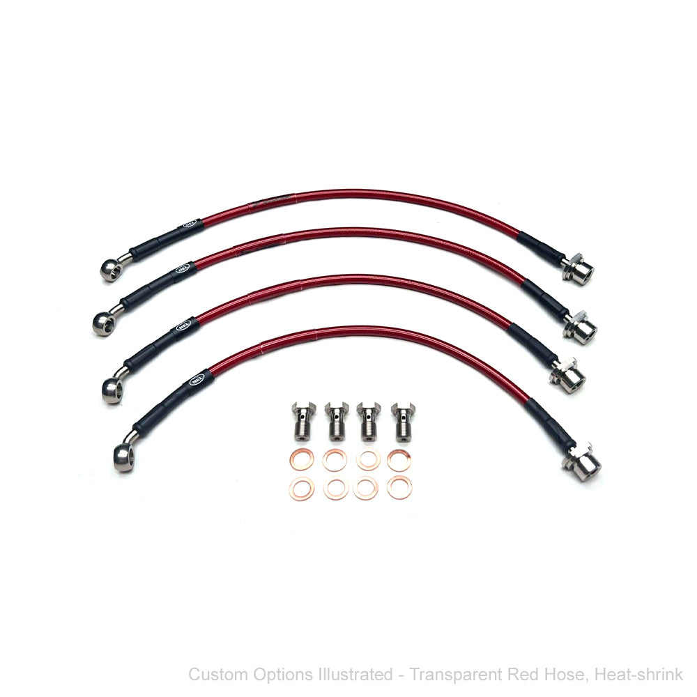 HEL Performance Braided Brake Line Kit - Lexus IS200 98-05