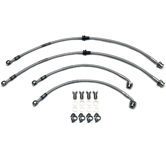 HEL Performance Braided Brake Line Kit - Mitsubishi Evo 7