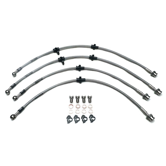HEL Performance Braided Brake Line Kit - Nissan Pulsar N14 GTi-R - HEL Auto