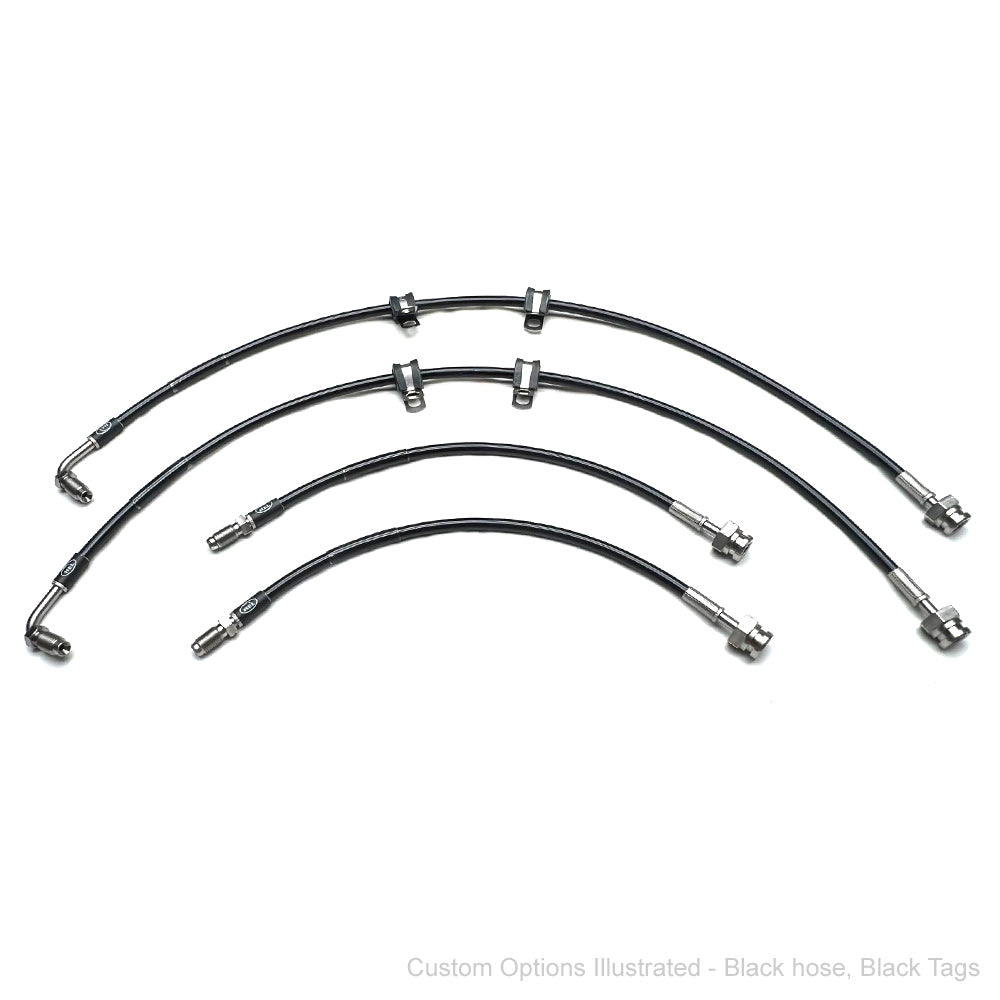 HEL Performance Braided Brake Line Kit - Nissan R32 GT-R (Sumitomo & OEM Brembo) - HEL Auto