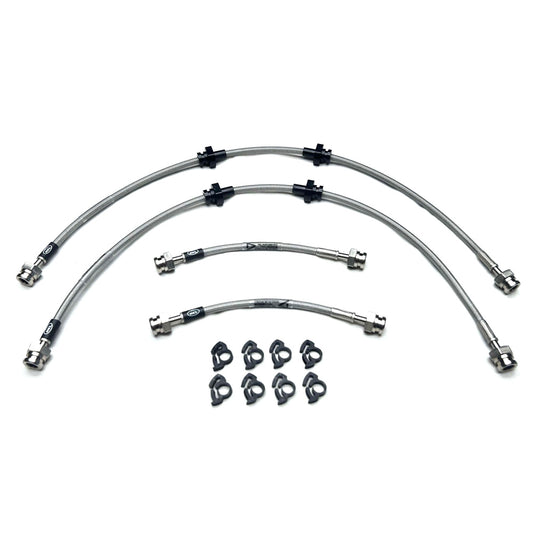 HEL Performance Braided Brake Line Kit - Nissan Z32 300ZX - HEL Auto