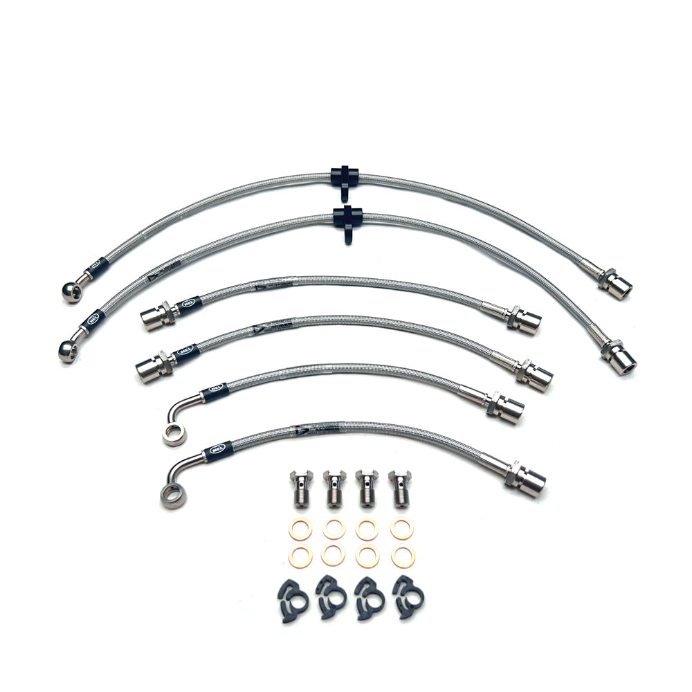 HEL Performance Braided Brake Line Kit - Subaru Liberty BL/BP Spec-B 3.0R - HEL Auto