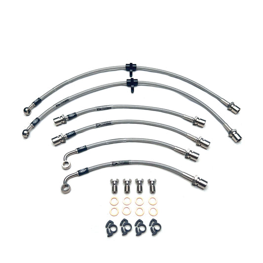 HEL Performance Braided Brake Line Kit - Subaru Liberty BL/BP Spec-B 3.0R - HEL Auto