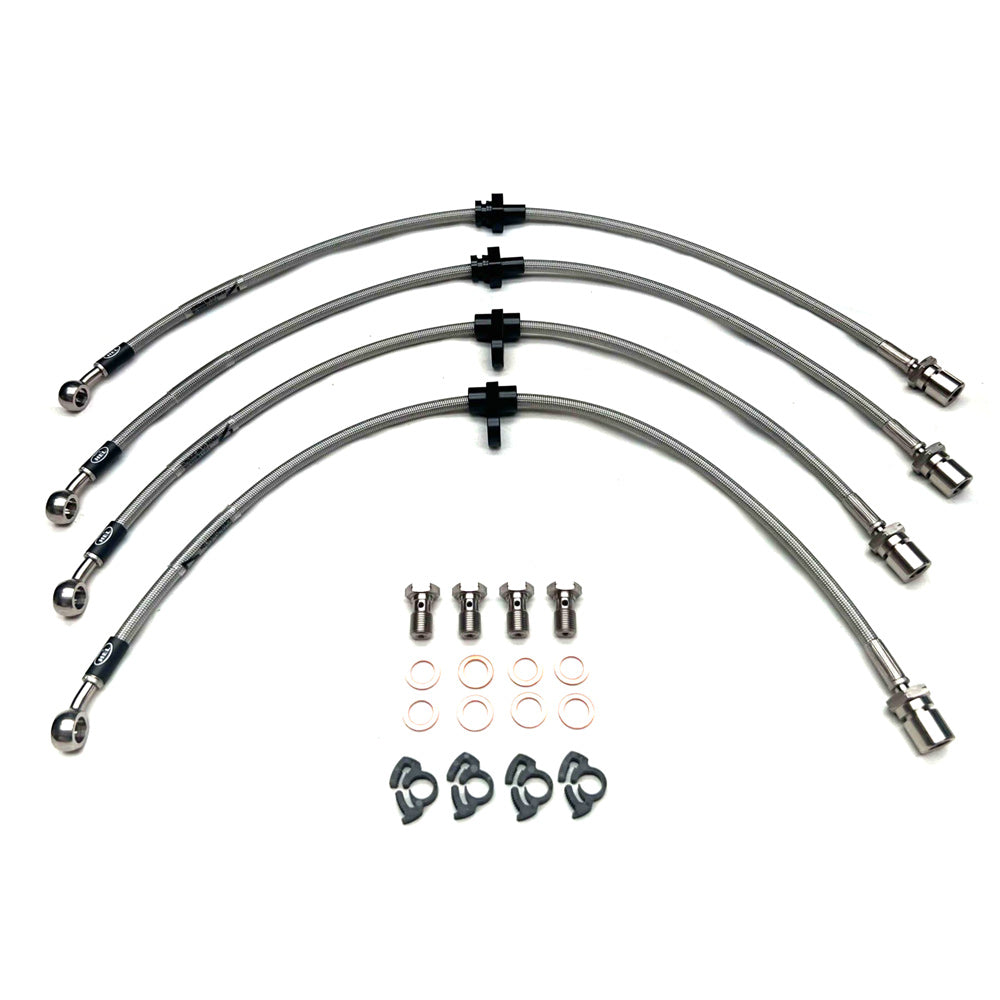 HEL Performance Braided Brake Line Kit - Subaru GD WRX/STI 01-07 - HEL Auto