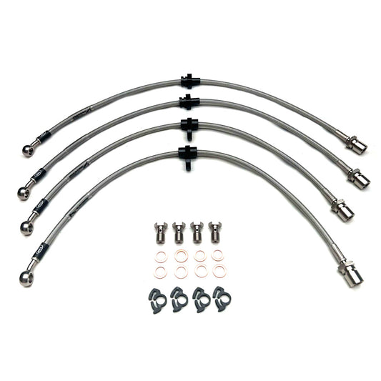 HEL Performance Braided Brake Line Kit - Subaru GD WRX/STI 01-07 - HEL Auto