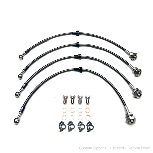 HEL Performance Braided Brake Line Kit - Toyota Celica ST185 GT-Four - HEL Auto