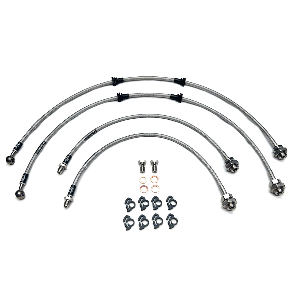 HEL Performance Braided Brake Line Kit - Toyota Supra Mk3 MA70 - HEL Auto