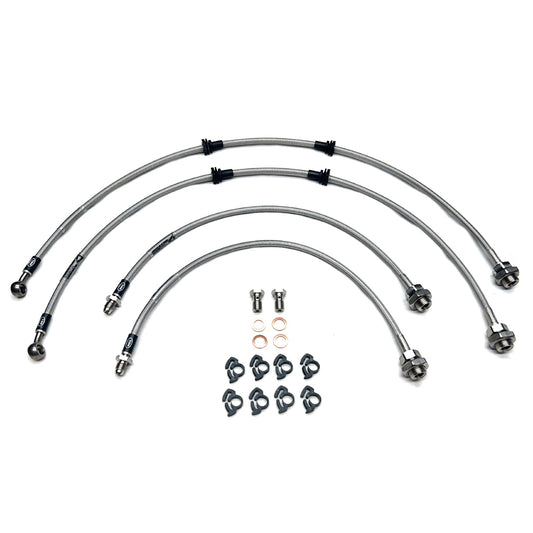 HEL Performance Braided Brake Line Kit - Toyota Supra Mk3 MA70 - HEL Auto