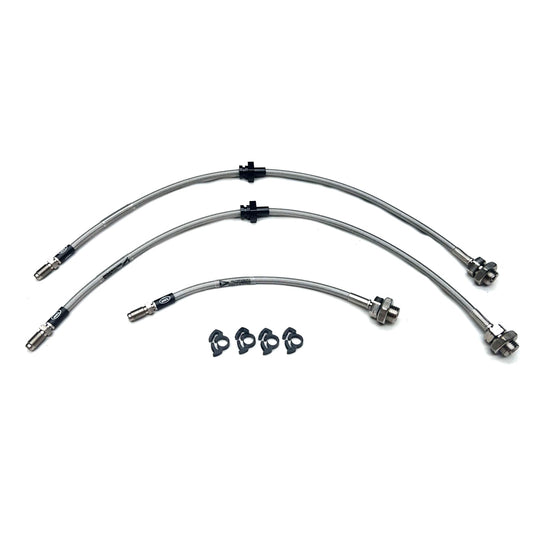 HEL Braided Brake Line Kit - Toyota Corolla Sprinter AE86 83-87 ADM - HEL Auto