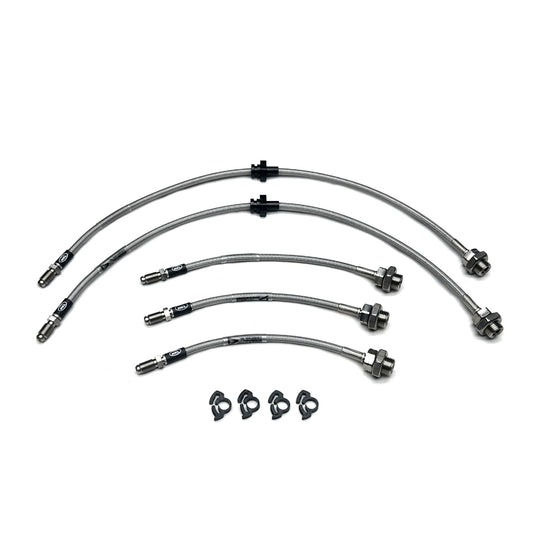 HEL Braided Brake Line Kit - Toyota Corolla Sprinter AE86 83-87 JDM - HEL Auto