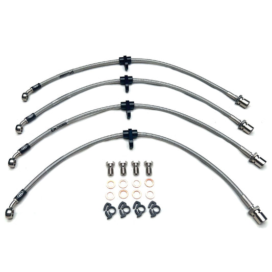 HEL Performance Braided Brake Line Kit - Subaru G3 WRX/STI 08-14 - HEL Auto