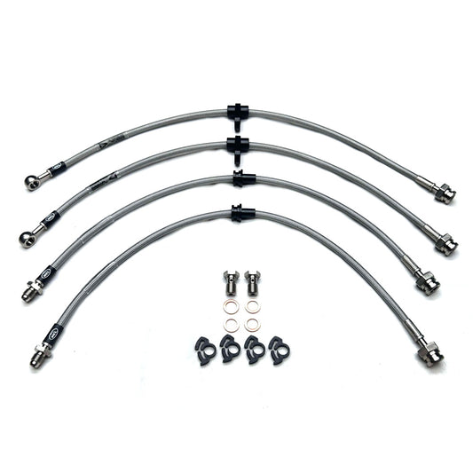 HEL Performance Braided Brake Line Kit - Mitsubishi Ralliart Colt 06-10 - HEL Auto