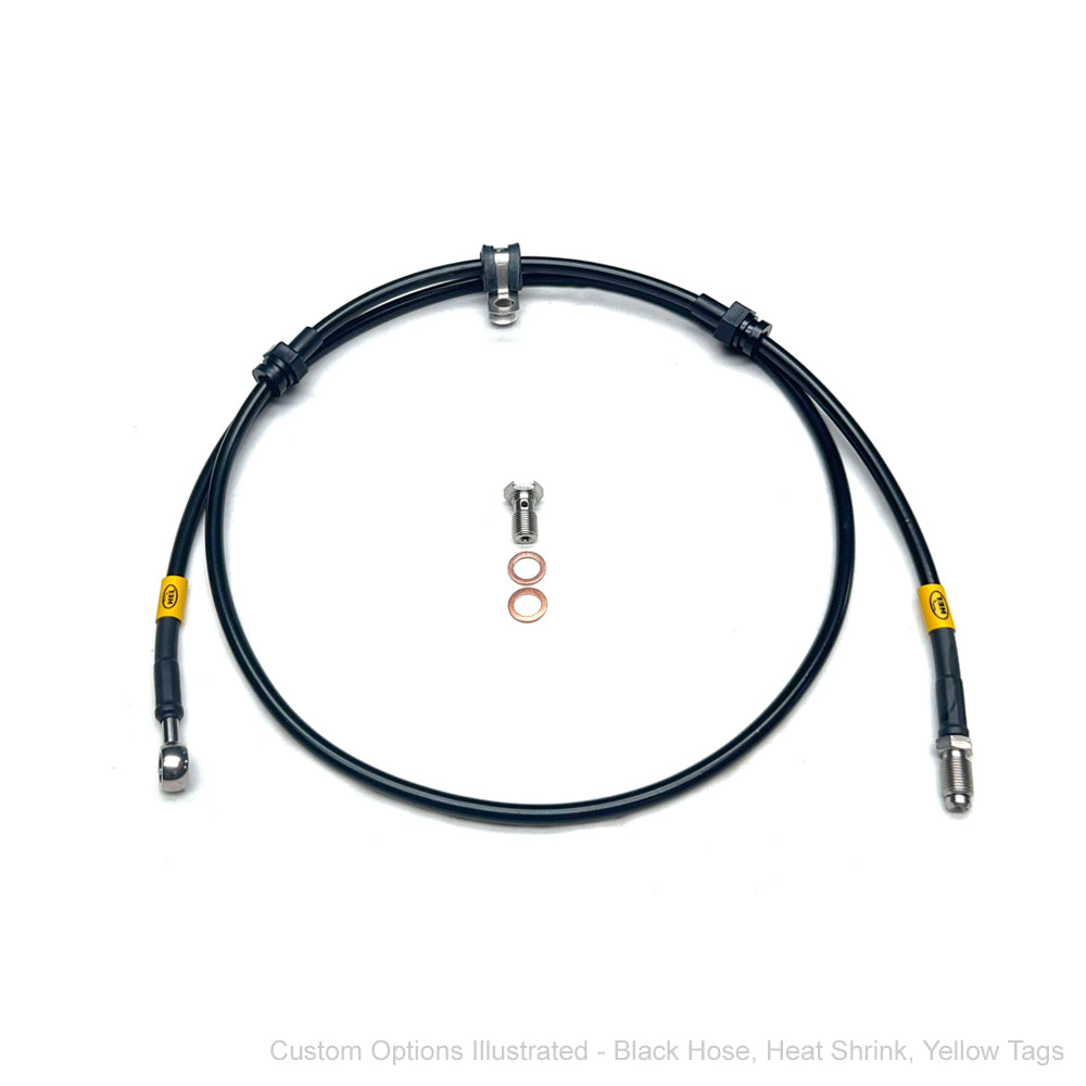 HEL Performance Braided Clutch Line Kit - Mazda FD RX-7 (Full Length) - HEL Auto