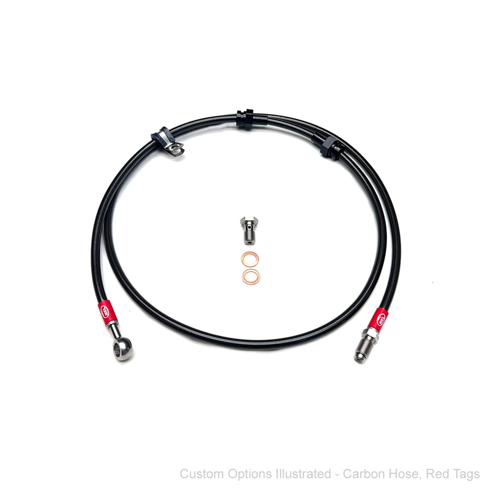HEL Performance Braided Clutch Line Kit - Mazda FD RX-7 (Full Length) - HEL Auto