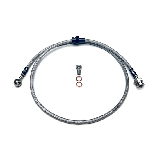 HEL Performance Braided Clutch Line Kit - Mitsubishi Evo 7 8 9 (1/2 Length Spec) - HEL Auto