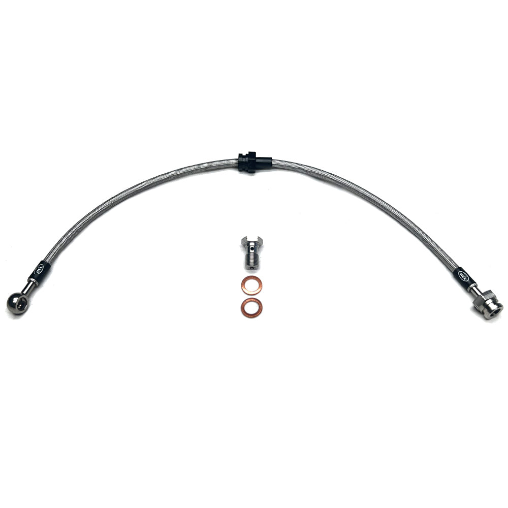 HEL Performance Braided Clutch Line Kit - Nissan Pulsar GTi-R (OEM Length) - HEL Auto