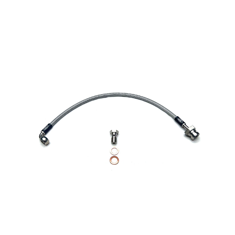 HEL Performance Braided Clutch Line Kit - Nissan Z32 300ZX (OEM Length) - HEL Auto