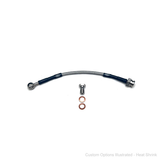 HEL Braided Clutch Line Kit - Mitsubishi MK Triton 4x4 & 2WD 96-05 (OEM Length) - HEL Auto