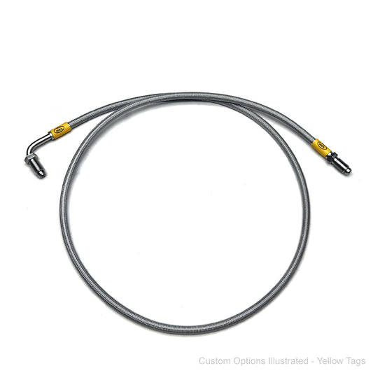 HEL Braided Clutch Line Kit - Honda EK Civic w'S2000 Master Cylinder (Full Length)