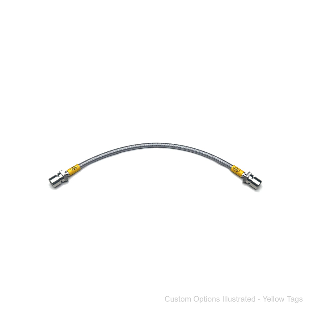 HEL Performance Braided Clutch Line Kit - Toyota Starlet EP82 Turbo (OEM Length)