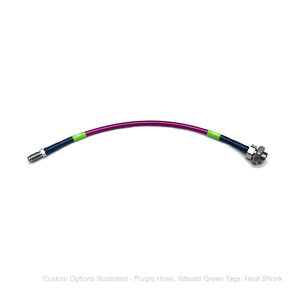 HEL Braided Clutch Line LandCruiser 60 Series HJ60 61 62 80-90 (OEM Length) - HEL Auto