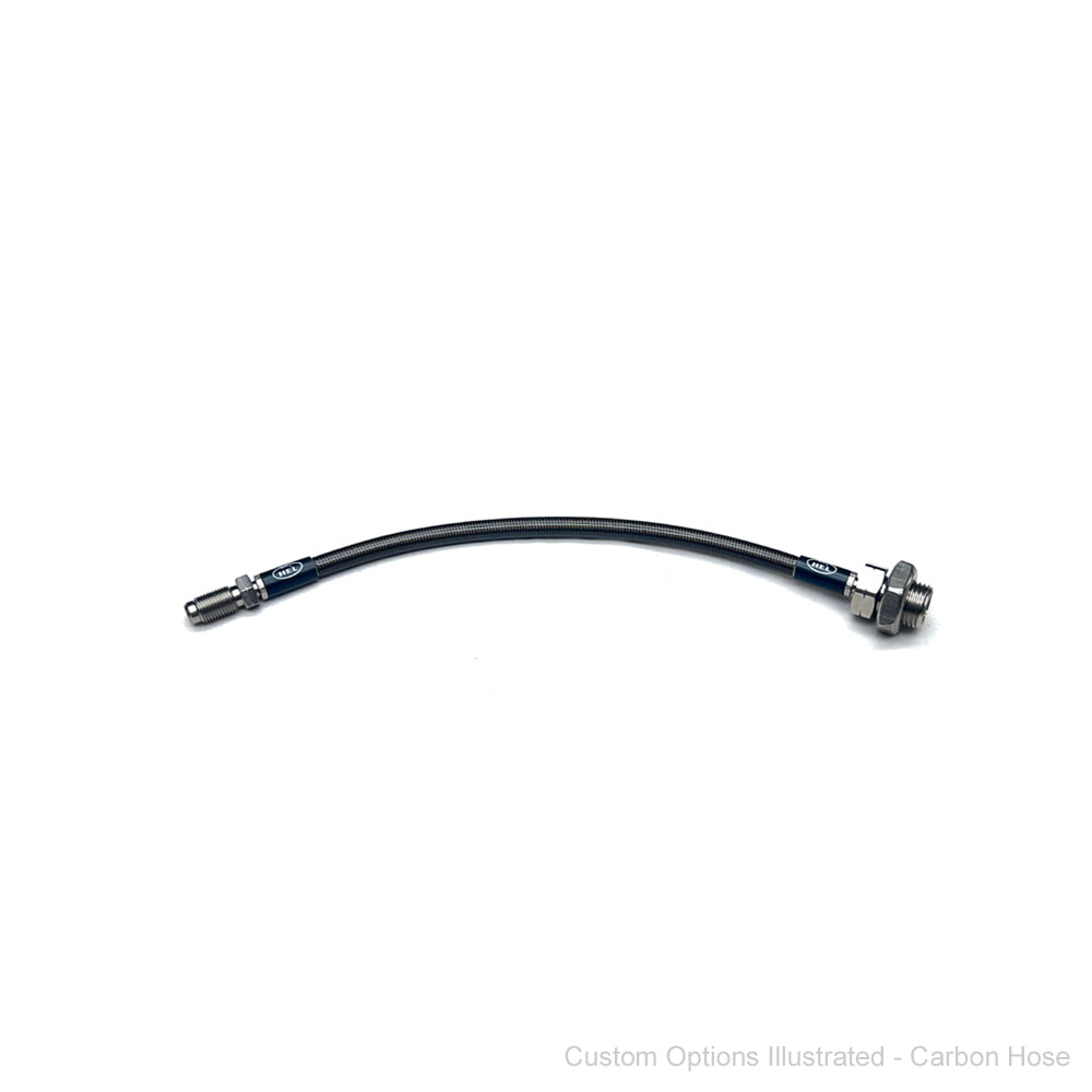 HEL Performance Braided Clutch Line Kit - Toyota AE86 Corolla (OEM Length) - HEL Auto