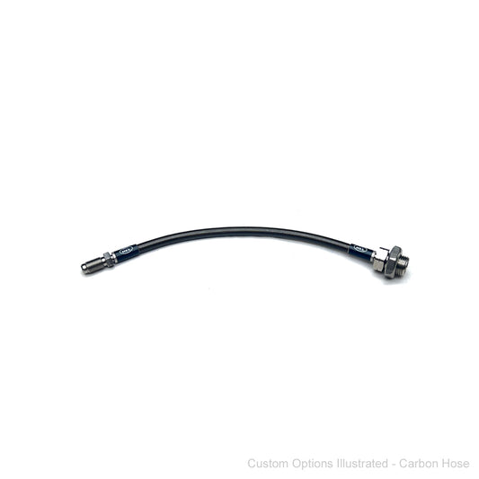 HEL Performance Braided Clutch Line Kit - Toyota AE86 Corolla (OEM Length) - HEL Auto