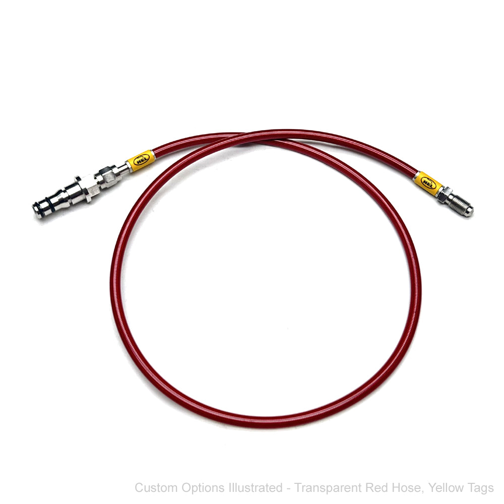 HEL Braided Clutch Line Kit - Holden VL Commodore Tremec TR6060 (Full Length)