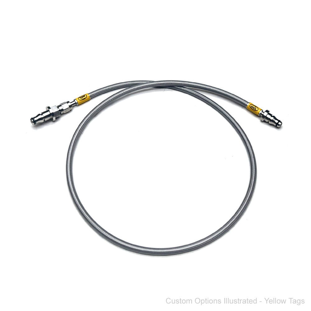 HEL Braided Clutch Line Kit - Holden VE / VF Commodore Tremec TR6060 (1/2 Length)