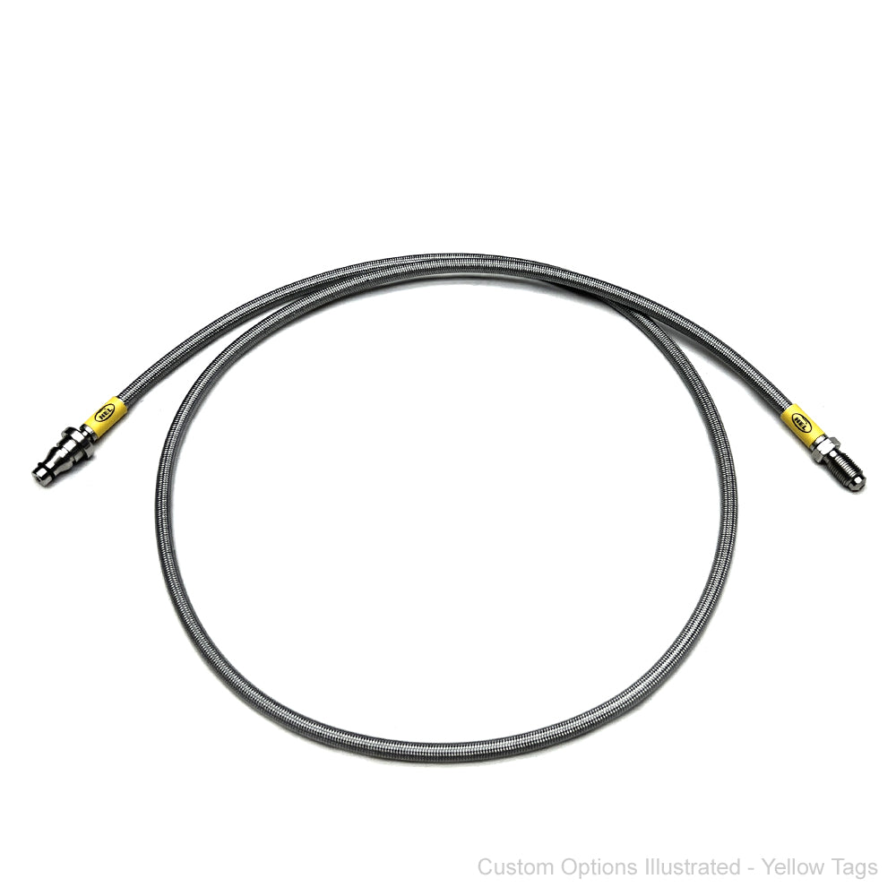 HEL Braided Clutch Line Kit - Holden VE / VF Commodore w'Tremec T56 CSC (Full Length)