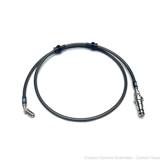 HEL Braided Clutch Line Kit - Holden VT-VZ Commodore Tremec TR6060 (Full Length)