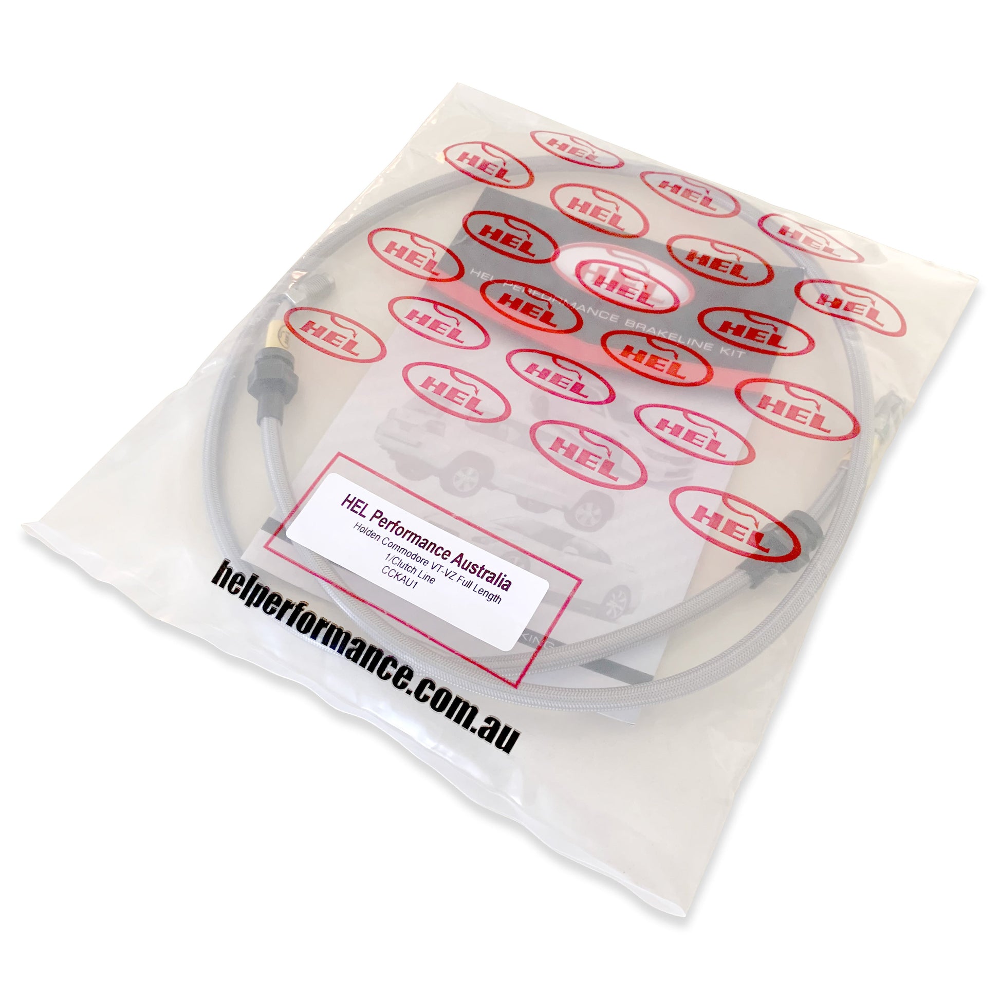 HEL Performance Braided Clutch Line Kit - Holden VT-VZ Commodore T56 (Full Length) - HEL Performance AU Autosales