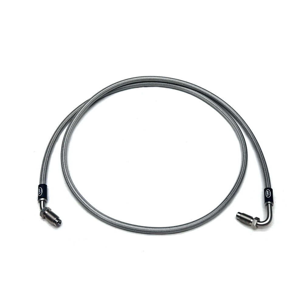 HEL Performance Braided Clutch Line Kit - Nissan S13 Silvia/180SX w/Toyota R154 1JZ-GTE (Full Length) - HEL Auto