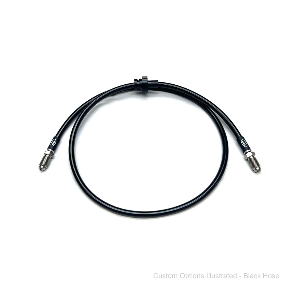 HEL Performance Braided Clutch Line Kit - Nissan R31 Skyline ADM Model w/GTS-T Gearbox (Full Length) - HEL Auto