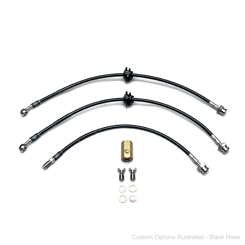 HEL Braided Brake Line Kit - Holden Commodore VK/VL (Non-IRS, Rear Drum)