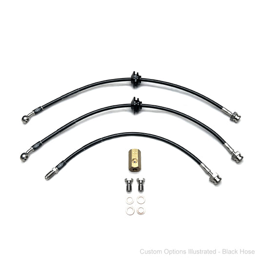HEL Braided Brake Line Kit - Holden Commodore VK/VL (Non-IRS, Rear Drum)
