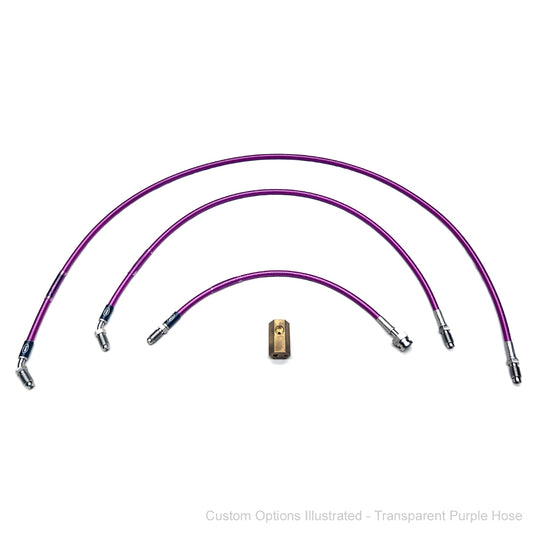 HEL Braided Brake Line Kit - Holden Commodore VK/VL w'Rear Discs (Diff Lines Only)