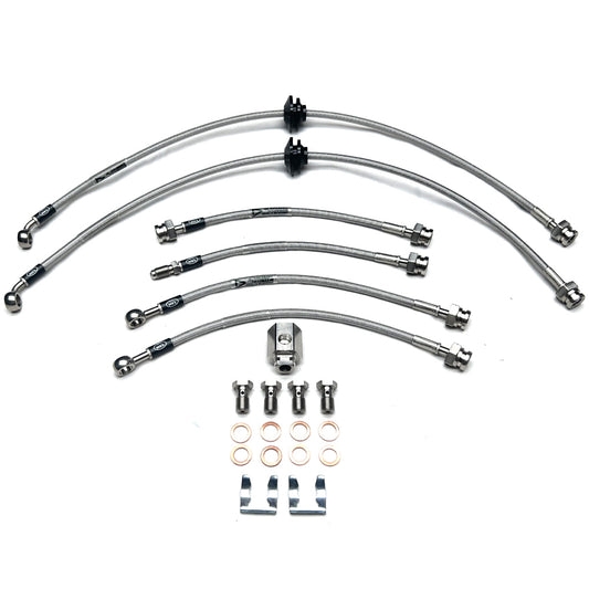 HEL Braided Brake Line Kit - Holden Commodore VR VS Sedan (IRS, Rear Disc)