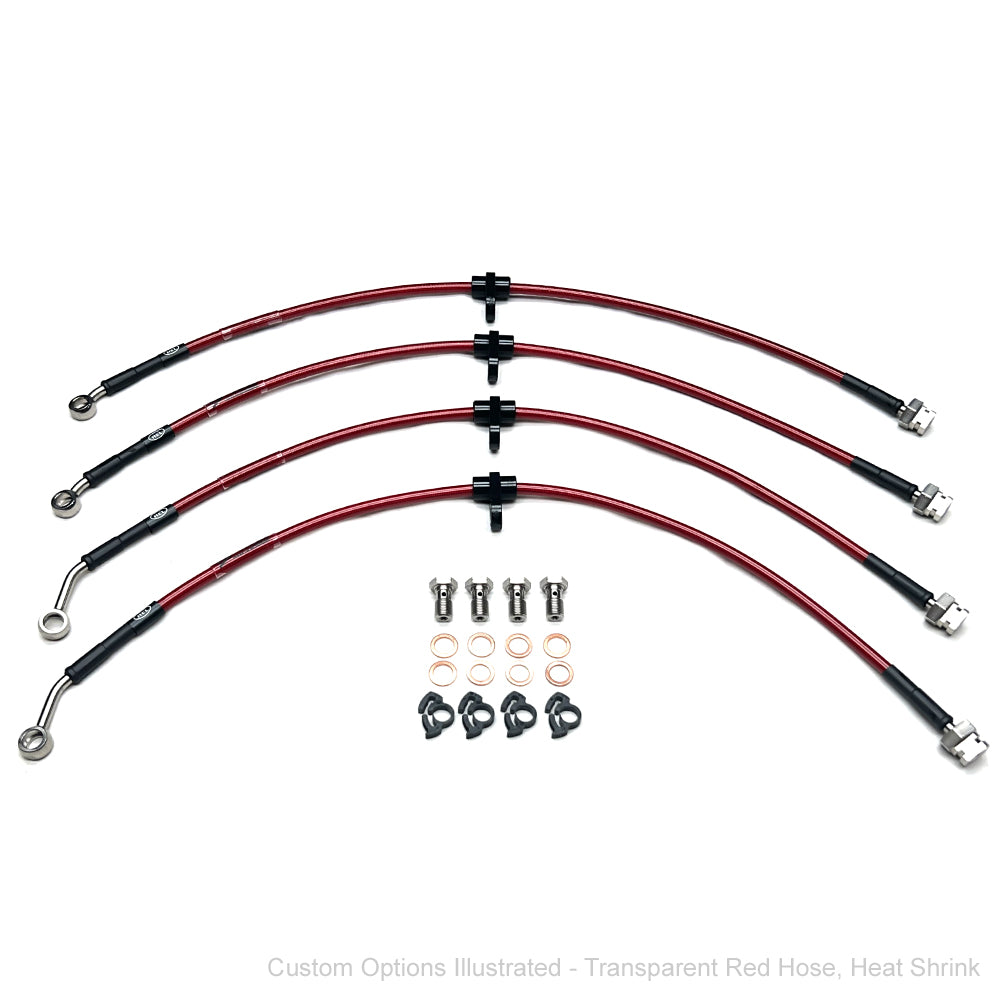 HEL Performance Braided Brake Lines - Honda Civic RS FC/FK 1.5 Turbo 16+ (10th Gen)