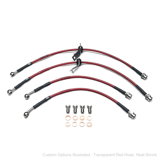 HEL Performance Braided Brake Lines - Kia Cerato GT 19-24