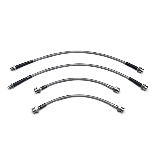 HEL Performance Braided Brake Lines - Mazda 323 1.3 77-80