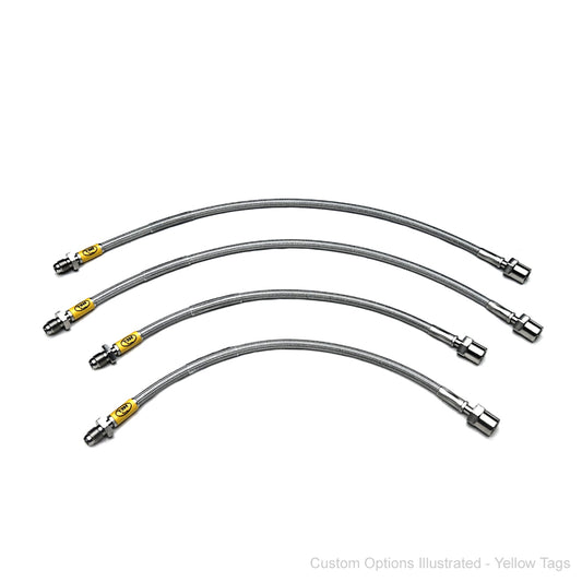 HEL Performance Brake Lines - Mercedes SLK Class 170 Series SLK320 3.2 00-04